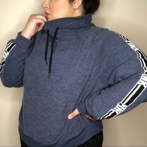 PINK Victoria’s Secret Crop Cowl-neck Fleece